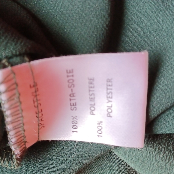 100%Silk  Italian dress size 6 - Picture 11 of 14